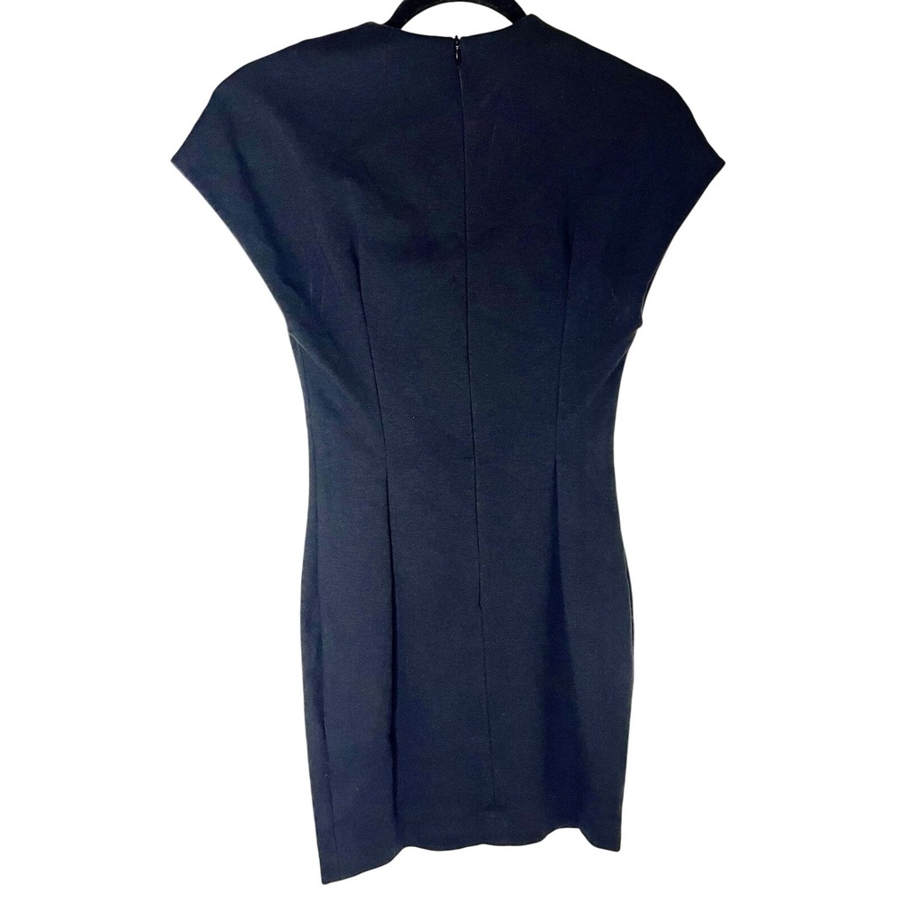 AllSaints Daphne Dress Black 4 - Picture 8 of 11